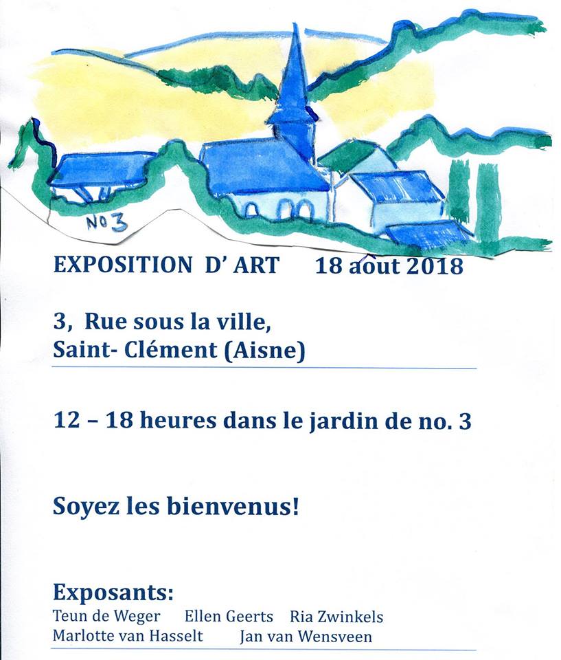 Ellen Geerts - Exposition Saint-Clément
